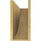 Ekena Millwork 8"W x 24"D x 16"H Classic Durham Rough Cedar Woodgrain TimberThane Corbel, Primed Tan CORUR08X24X16DURRCPR - alternate 5